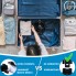Полнолицевая Снорклинг Маска L/XL  FreeB панорамная на все лицо - для плавания купания ныряния - Плавательные Очки мономаска на все лицо с трубкой и клапаном + крепление под экшн камеру для подводной съемки взрослым и детям Black