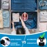 Полнолицевая Снорклинг Маска L/XL  FreeB панорамная на все лицо - для плавания купания ныряния - Плавательные Очки мономаска на все лицо с трубкой и клапаном + крепление под экшн камеру для подводной съемки взрослым и детям Pink