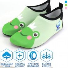 Аквашузы детские для девочек VelaSport (Размер 26-27) тапочки для моря, Стопа 14,6-15,8 см. Обувь Коралки Зеленые Аквашузы детские для девочек VelaSport (Размер 26-27) тапочки для моря, Стопа 14,6-15,8 см. Обувь Коралки Зеленые